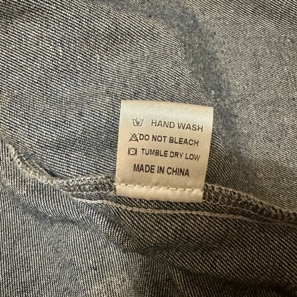 Heritage Denim Rose Print Western Shirt - Picture 12 of 12